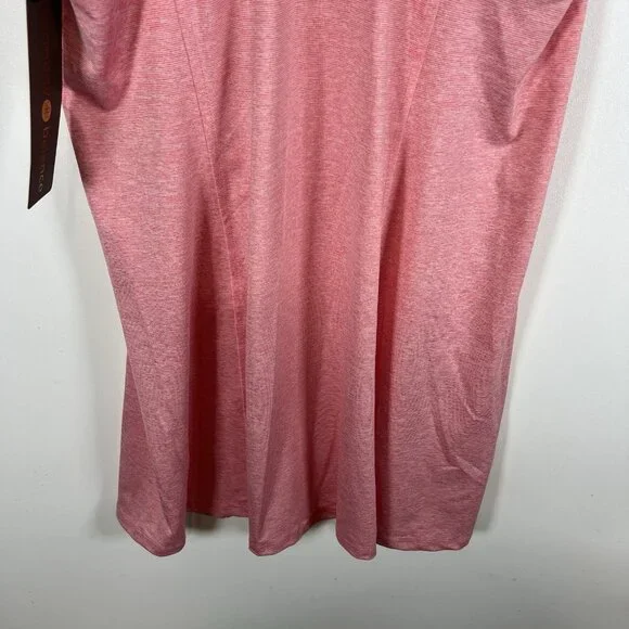 Harmony Balance Athletic Tennis Mini Dress Built-In Bra‎ Pink Women's Size M NWT - Picture 7 of 9